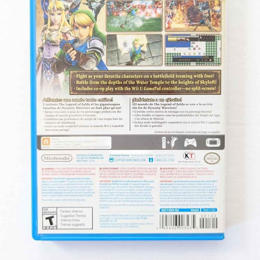 Nintendo Hyrule Warriors for Wii U - Picture 4 of 4